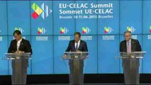 Correa apuesta por la cooperación en el cierre de la Cumbre UE-Celac