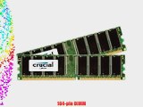 2GB kit (1GBx2) Upgrade for a Dell Dimension 4600C System (DDR PC3200 NON-ECC CL=3)