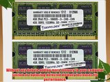 8GB (2X4GB) Memory RAM for HP Pavilion G7-1117CL Laptop Memory Upgrade - Limited Lifetime Warranty