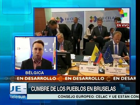 Bélgica: Cumbre De los Pueblos reunión a 80 organizaciones de AL y UE