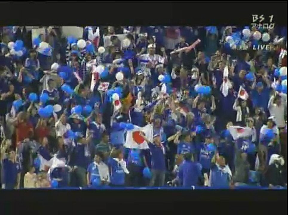 2011/01/25 AFC Asian Cup [5] Semi Final Japan vs South Korea Extra Time
