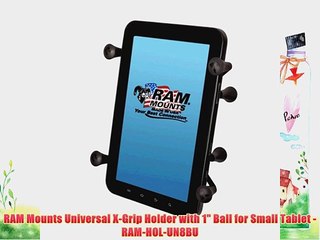 RAM Mounts Universal X-Grip Holder with 1 Ball for Small Tablet - RAM-HOL-UN8BU