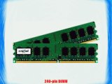 2GB kit (1GBx2) Upgrade for a HP - Compaq dc5800 Microtower System (DDR2 PC2-6400 NON-ECC )