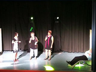 Gisèle, Jocelyne et Réjane chantent : "L'Aquaboniste"