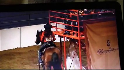 2014 Calgary Stampede Cowboy Up Challenge Champion - Kateri Cowl