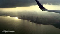 Impresionante aproximación y aterrizaje en Panamá Tocumen Copa Airlines Boeing 737-800