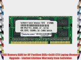 4GB Memory RAM for HP Pavilion DV6z-6c00 CTO Laptop Memory Upgrade - Limited Lifetime Warranty