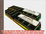 2GB 2 X 1GB PC3200 400MHz 184 pin DDR SDRAM Non-ECC DIMM Desktop Memory for Dell Optiplex 170L