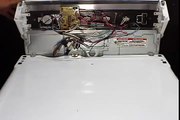 Cabinet removing Whirlpool direct drive washer
