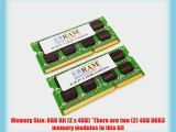 8GB DDR3 Memory RAM Kit (2 x 4GB) for Compaq Presario CQ62-213NR CQ62-215DX