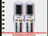 4GB [2x2GB] DDR2-667 (PC2-5300) RAM Memory Upgrade Kit for the Dell Optiplex GX620 Ultra SFF