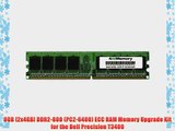 8GB [2x4GB] DDR2-800 (PC2-6400) ECC RAM Memory Upgrade Kit for the Dell Precision T3400