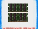 New! 4GB 2x2GB Dell Latitude D820 SODIMM Memory DDR2