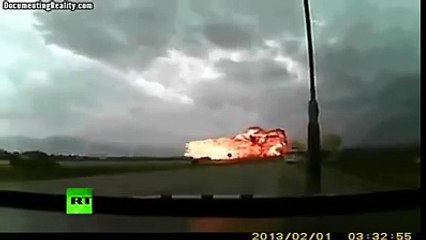 Dramatic footage- Cargo Boeing 747 crashes at?syndication=228326