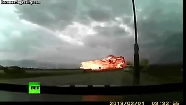 Dramatic footage- Cargo Boeing 747 crashes at?syndication=228326