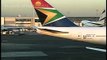 South African Airways 747-444 ZS-SAK takeoff New York Kennedy Intl Airport