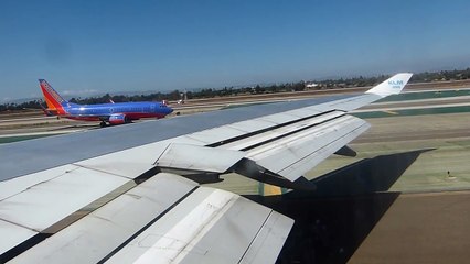 KLAX / Los Angeles TAKE OFF / KLM Boeing 747-400 / 08.09.2012