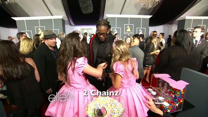Exclusive! Sophia Grace & Rosie Bonus Grammy Footage!