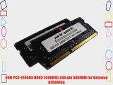 8GB 2X4GB Kit DDR3 Memory Upgrade for Gateway NE56R10u PC3-12800S 204 pin 1600MHz Laptop SODIMM