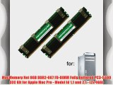 MacMemory Net 8GB DDR2-667 FB-DIMM Fully Buffered PC3-5300 ECC Kit for Apple Mac Pro - Model