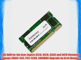 2GB RAM for the Acer Aspire 5570 5610 5630 and 5670 Notebook Laptops (DDR2-533 PC2-4200 SODIMM)
