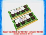 8GB DDR3 Memory RAM Kit (2 x 4GB) for Dell Studio 15 (1558) Laptop
