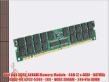 IBM 8GB DDR2 SDRAM Memory Module - 8GB (2 x 4GB) - 667MHz DDR2-667/PC2-5300 - ECC - DDR2 SDRAM