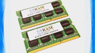 8GB DDR3 Memory RAM kit (2 x 4GB) for Gateway NV53A82u NV55C03u