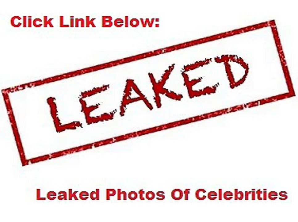 New Celebrity Leaked Photos 2015