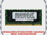2GB Memory RAM for HP Pavilion TX1320US - Laptop Memory Upgrade - Limited Lifetime Warranty