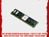 IBM 4 GB DDR2 SDRAM Memory Module - 4 GB (2 x 2 GB) - 667MHz DDR2-667/PC2-5300 - ECC - DDR2