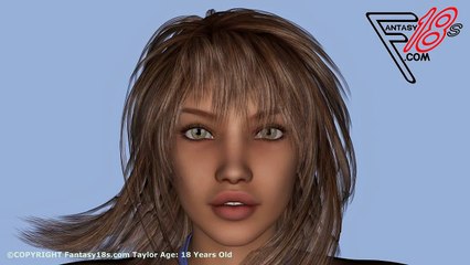Taylor 18 Year Old 3D Teen Female Galleries @ www.Fantasy18s.com