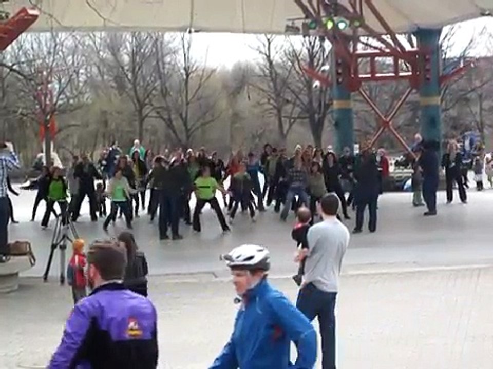 Flash Mob at The Forks in Winnipeg