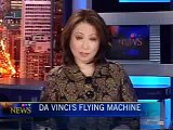 da Vinci flying machine - 20 foot wide Wood Model