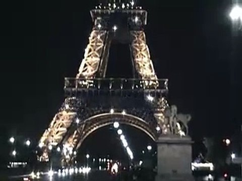 Lumieres de Paris-Tour Eiffel La Nuit