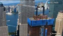 11 años en 2 minutos Obras de la  construcción del One World Trade Center en Nueva York