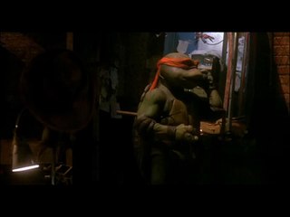 TMNT(1990) - Michelangelo orders a pizza