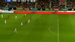 Paco Alcacer goal Spain 1-1 Costa Rica (Friendly 2015)