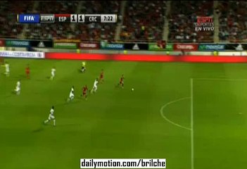 Paco Alcacer goal Spain 1-1 Costa Rica (Friendly 2015)