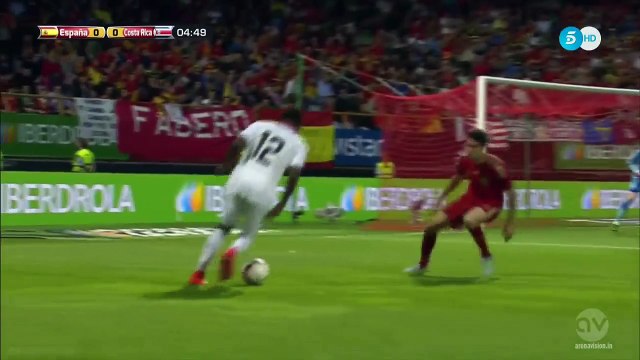 0-1 Johan Venegas Goal | Spain vs Costa Rica 11.06.2015