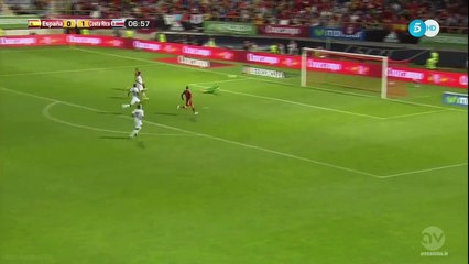 1-1 Paco Álcacer Goal | Spain vs Costa Rica 11.06.2015