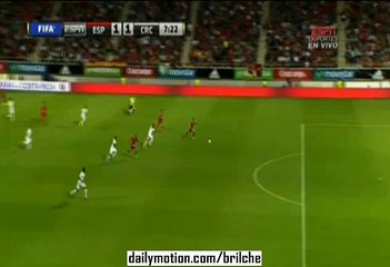 Paco Alcacer goal Spain 1-1 Costa Rica (Friendly 2015)