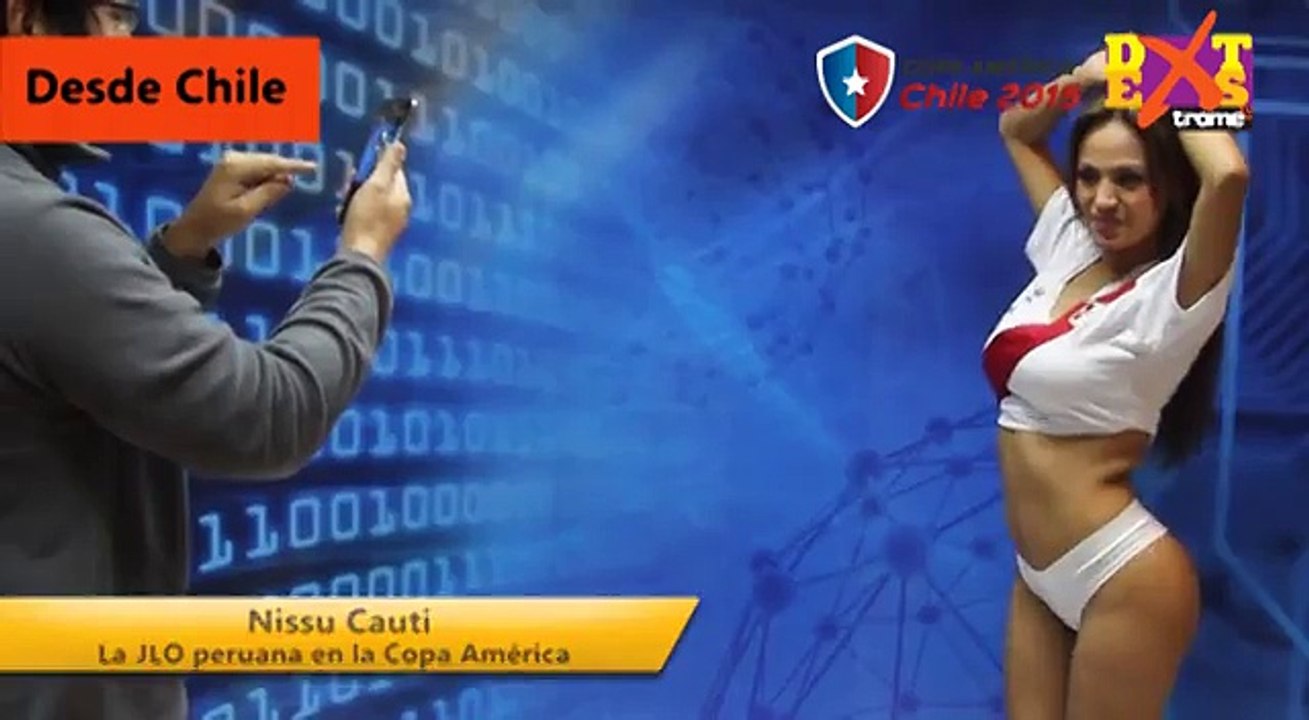 Copa América: Nissu Cauti es la sensación en Chile como 'Novia de la selección peruana'