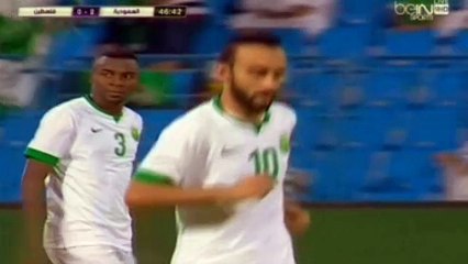 أهداف مباراة السعودية وفلسطين في التصفيات الآسيوية