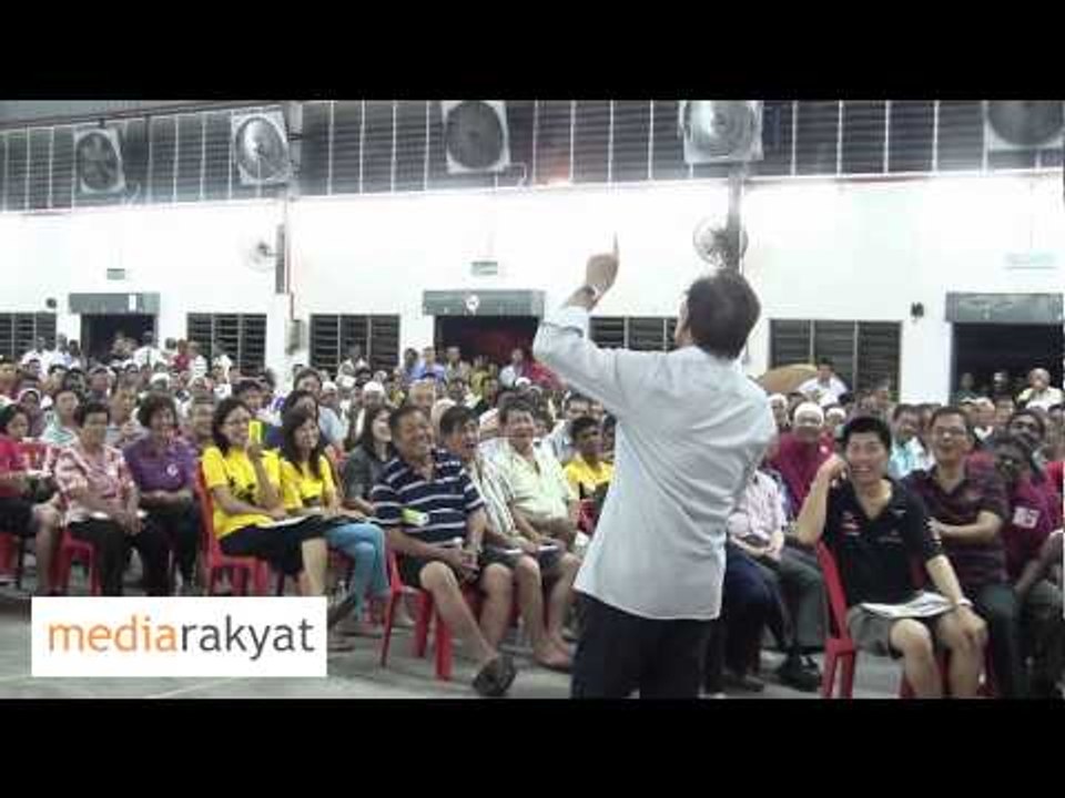 Anwar Ibrahim: Saya "Salute" Pada Orang Penang Kerana Pandai Bagi Jawapan Kepada Najib