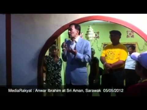 (Newsflash) Anwar Ibrahim at Sri Aman, Sarawak