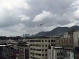 Cathay Pacific 747 Landing Hong Kong Kai Tak Airport