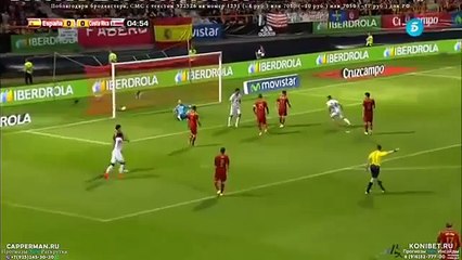 All Goals - Spain 2-1 Costa Rica ( Friendly Match 2015 ) HD