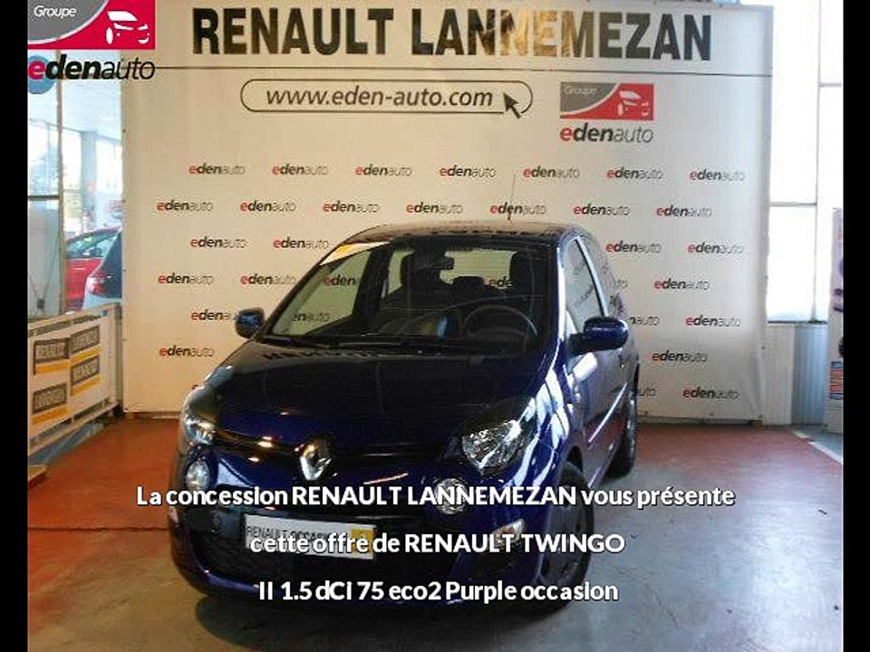 Annonce RENAULT TWINGO II 1.5 dCi 75 eco2 Purple