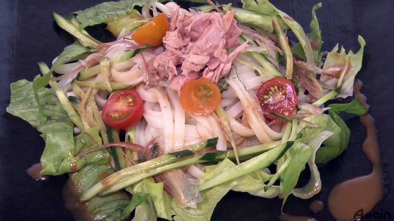 サラダうどん✿日本の家庭料理【日本料理レシピTV】